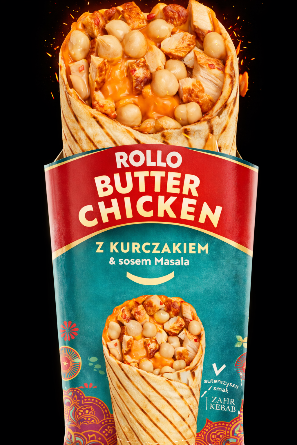 Rollo Butter Chicken Fresh & Frozen